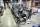 Photos #3 - FULL HOUSE, "MARQUISE DIAMOND", Door Production Line, DM-010459: FULL HOUSE, Marquise Diamond, door, pre-hang line, jamb, hinge, buffer table, racks, stacker, carts, moulding, lock bore, deadbolt, dust collector, faceplate