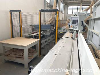 Installation pour la fabrication de parquet à chevrons GM Pegasus