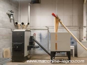 Chauffage à air chaud Bio4Heating CGH 120 ECO + CAR SM 12  Chauffage à air chaud Bio4Heating CGH 120 ECO + CAR SM 12