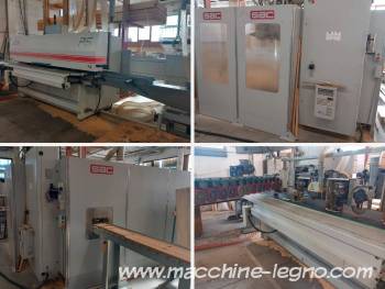 SAC Linia do produkcji okien drewnianych SAC FS.05 + P5 D