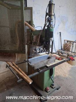 knot-plugging and drilling machine for repairing defects in boards alomat al 100 alomat al 100 