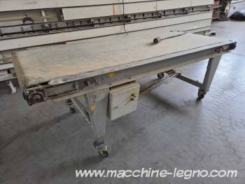 Band conveyor motorised 2,50m x 800mm